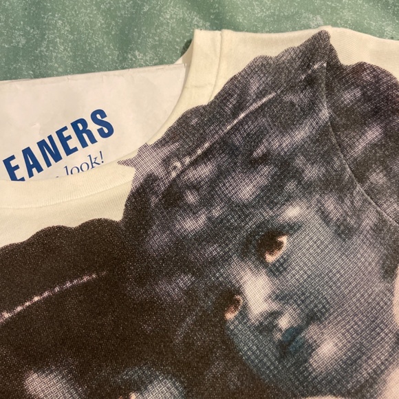 FIORUCCI ENLARGED ANGELS BABY T-SHIRT WHITE - Picture 4 of 5